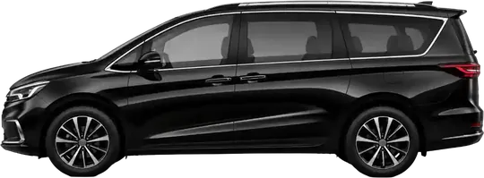 7/8 seater vehicle, side view
